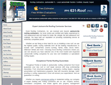 Tablet Screenshot of excel-roofing.com